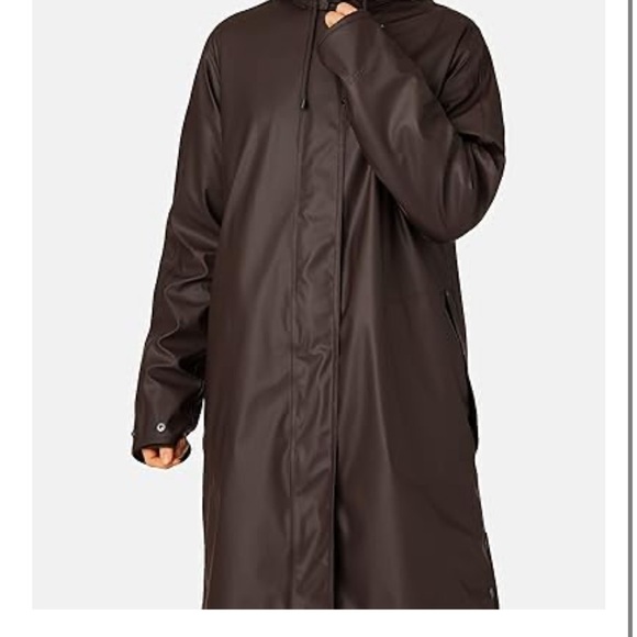 Women’s Ilse Jacobsen Hornbaek 71 Brown Raincoat - Picture 1 of 13